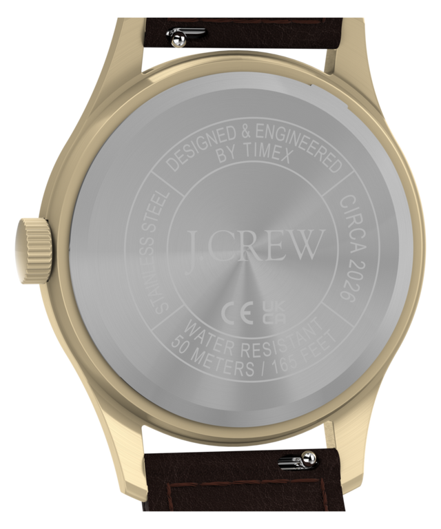 Timex MK1 for J.Crew 36mm Leather Strap Watch - TW2Y78500 | Timex EU