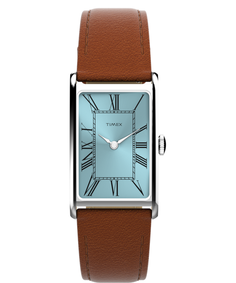 Timex® 1976 Lexington Reissue Inspired 21mm Leather Strap Watch