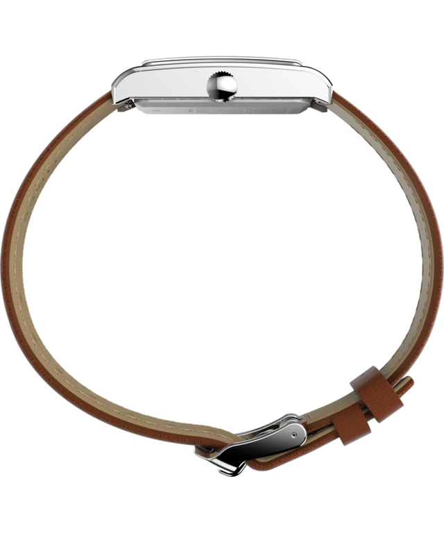TW2Y78900 Timex® 1976 Lexington Reissue Inspired 21mm Leather Strap Watch Profile Image