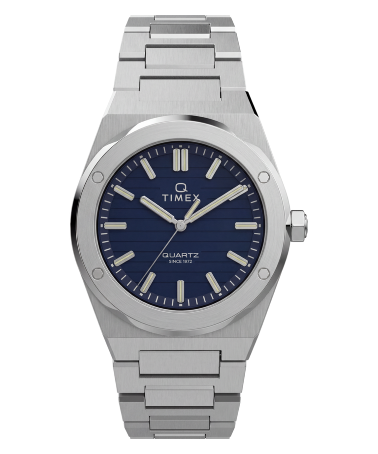 TW2Y81400 Q Timex Marbella 40.5mm Stainless Steel Bracelet Watch Primary Image