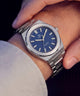 TW2Y81400 Q Timex Marbella 40.5mm Stainless Steel Bracelet Watch Primary Wrist Image