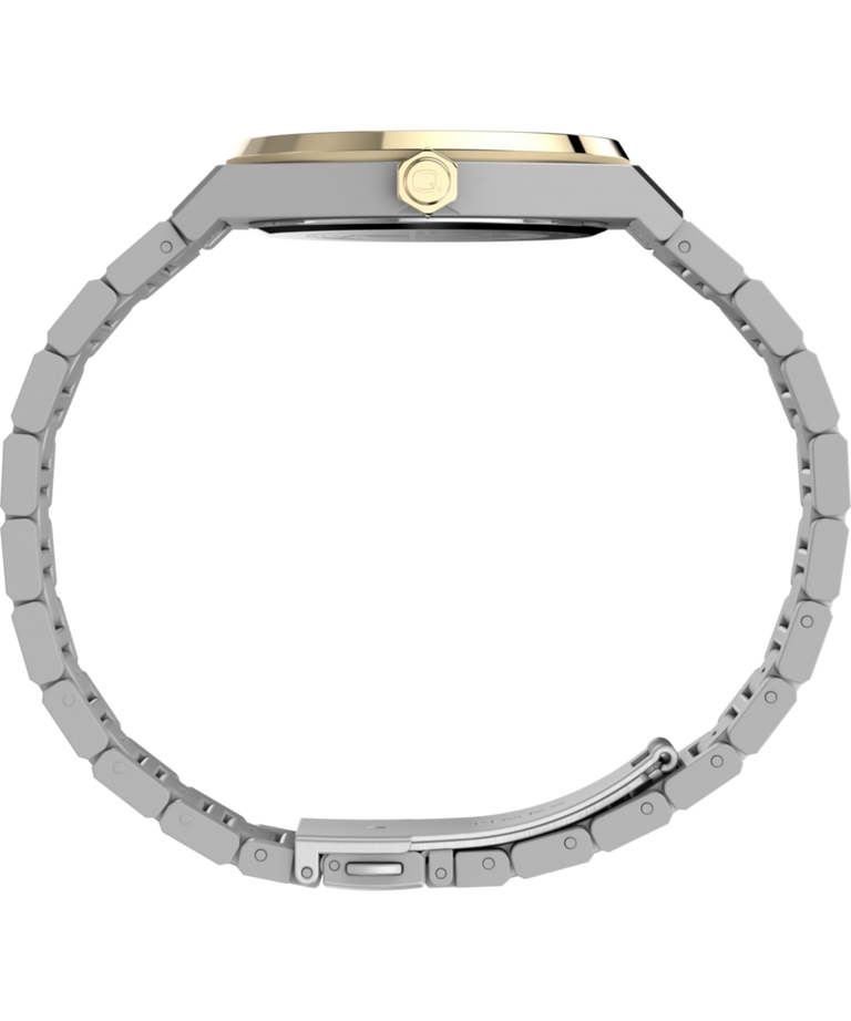 TW2Y81500 Q Timex Marbella 40.5mm Stainless Steel Bracelet Watch Profile Image