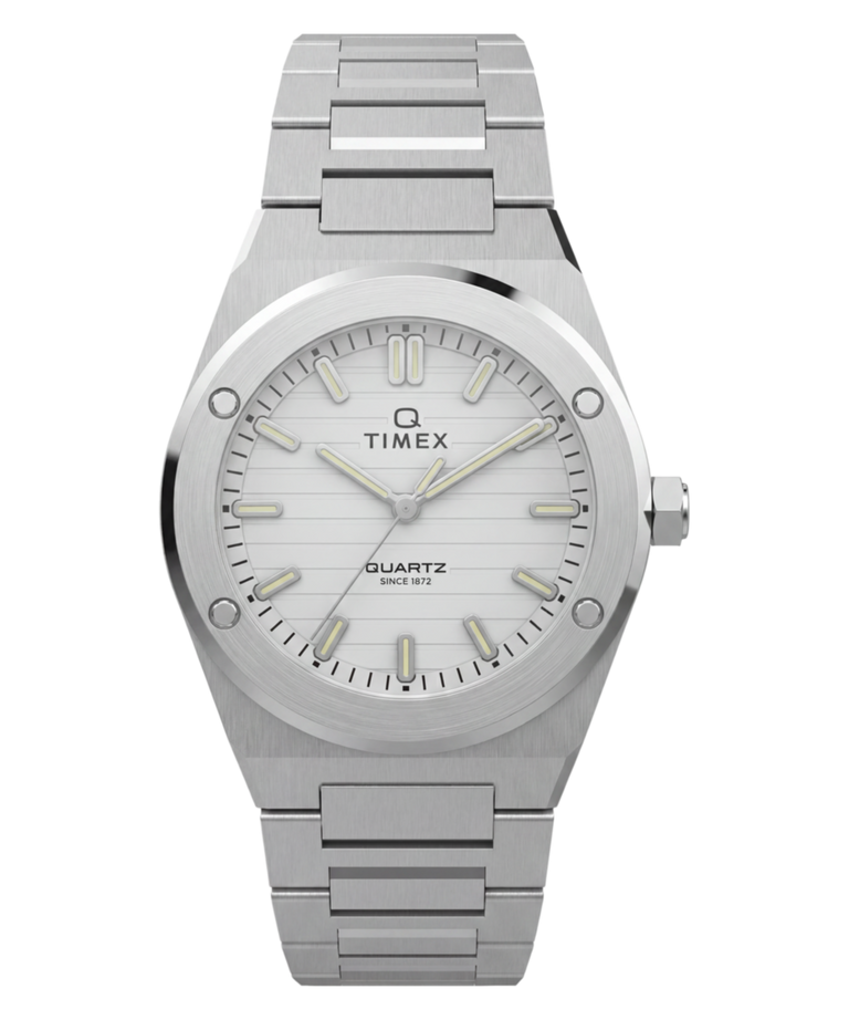 TW2Y81800 Q Timex Marbella 34mm Stainless Steel Bracelet Watch   Primary Image