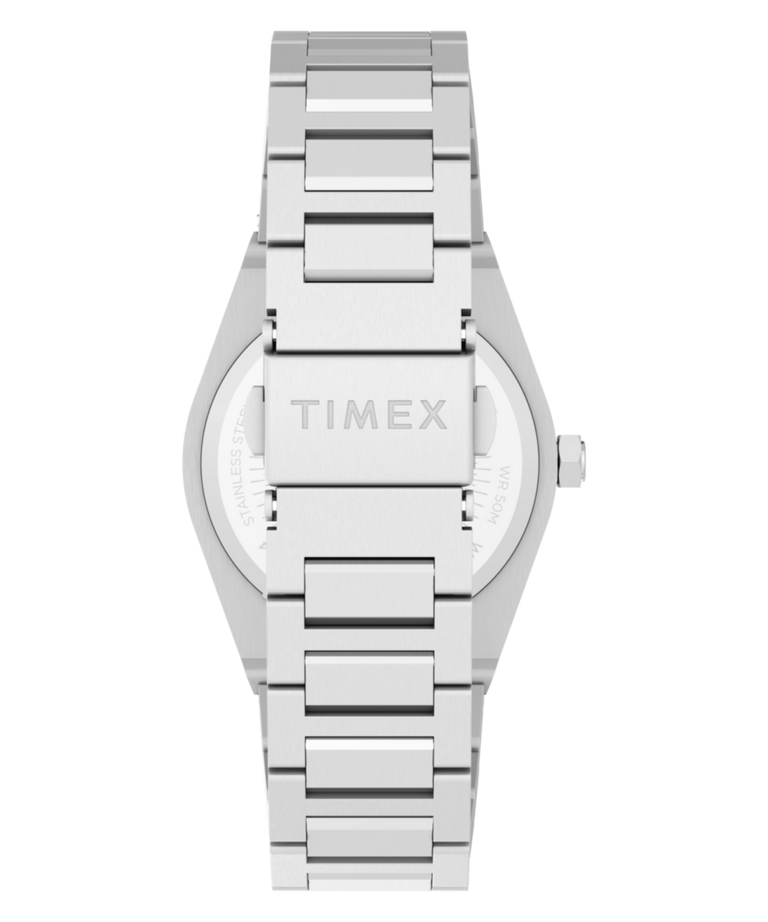 TW2Y81800 Q Timex Marbella 34mm Stainless Steel Bracelet Watch   Strap Image