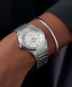 TW2Y81800 Q Timex Marbella 34mm Stainless Steel Bracelet Watch   Primary Wrist Image