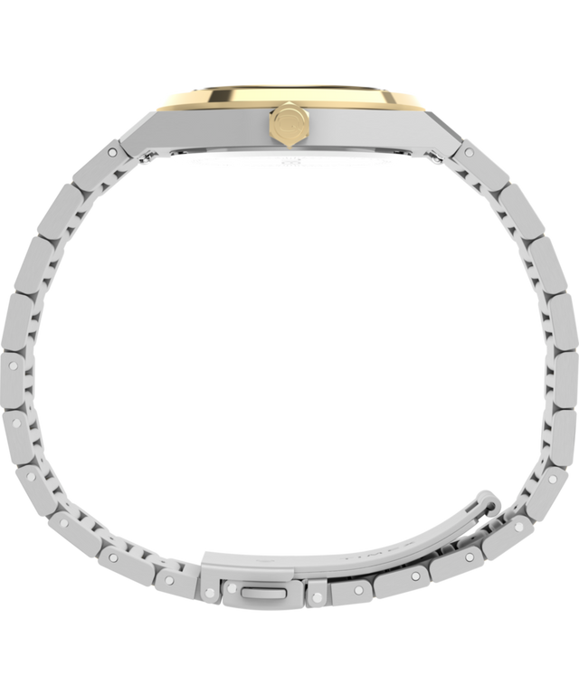TW2Y81900 Q Timex Marbella 34mm Stainless Steel Bracelet Watch Profile Image
