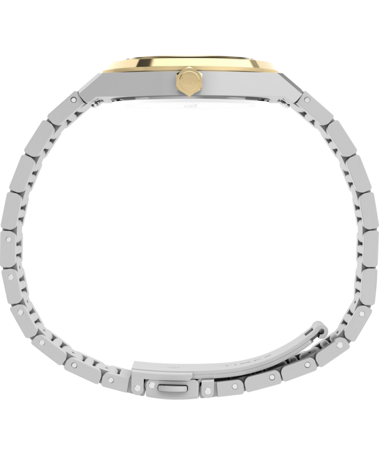 TW2Y81900 Q Timex Marbella 34mm Stainless Steel Bracelet Watch Profile Image