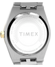 TW2Y81900 Q Timex Marbella 34mm Stainless Steel Bracelet Watch Caseback Image
