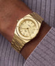 TW2Y82000 Q Timex Marbella 34mm Stainless Steel Bracelet Watch Primary Wrist Image