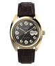 TW2Y82100 Timex® 1976 Rotary Phone Dial Reissue 37mm Leather Strap Watch   Primary Image