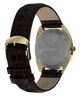 TW2Y82100 Timex® 1976 Rotary Phone Dial Reissue 37mm Leather Strap Watch   Caseback with Attachment Image