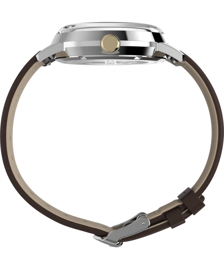TW2Y84200 Marlin® Quartz GMT 40mm Leather Strap Watch Profile Image