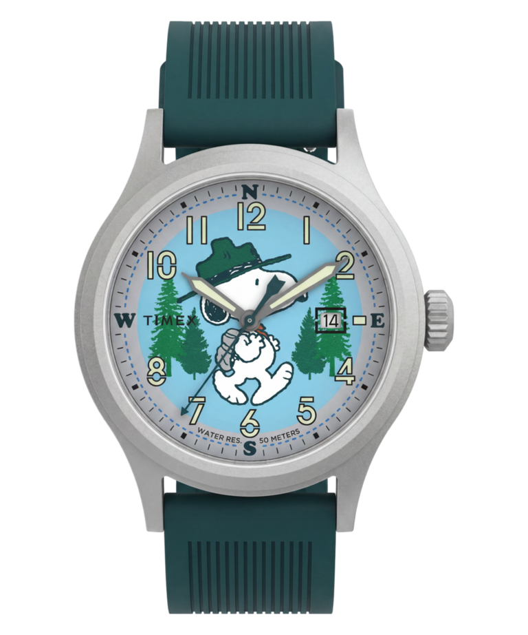 TW2Y84800 Peanuts® x Timex Expedition® Scout 40mm Silicone Strap Watch Primary Image
