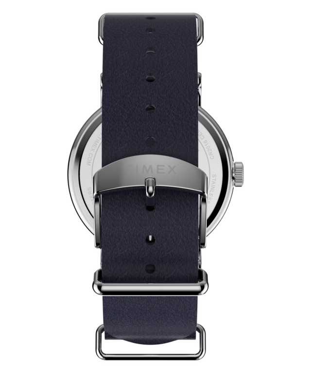 TW2Y84900 Peanuts® x Timex Weekender Astronomy 40mm Leather Strap Watch   Strap Image