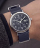 TW2Y84900 Peanuts® x Timex Weekender Astronomy 40mm Leather Strap Watch   Primary Wrist Image