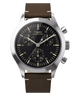 TW2Y85200 Timex Weekender® New England Chronograph 40mm Leather Strap Watch Primary Image