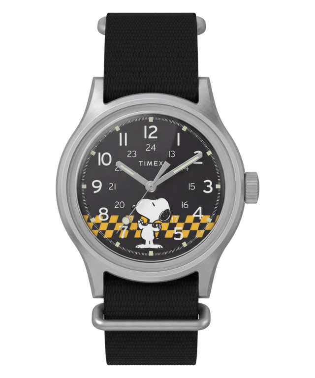TW2Y85400 Peanuts® x Timex MK1® 36mm Fabric Strap Watch Primary Image