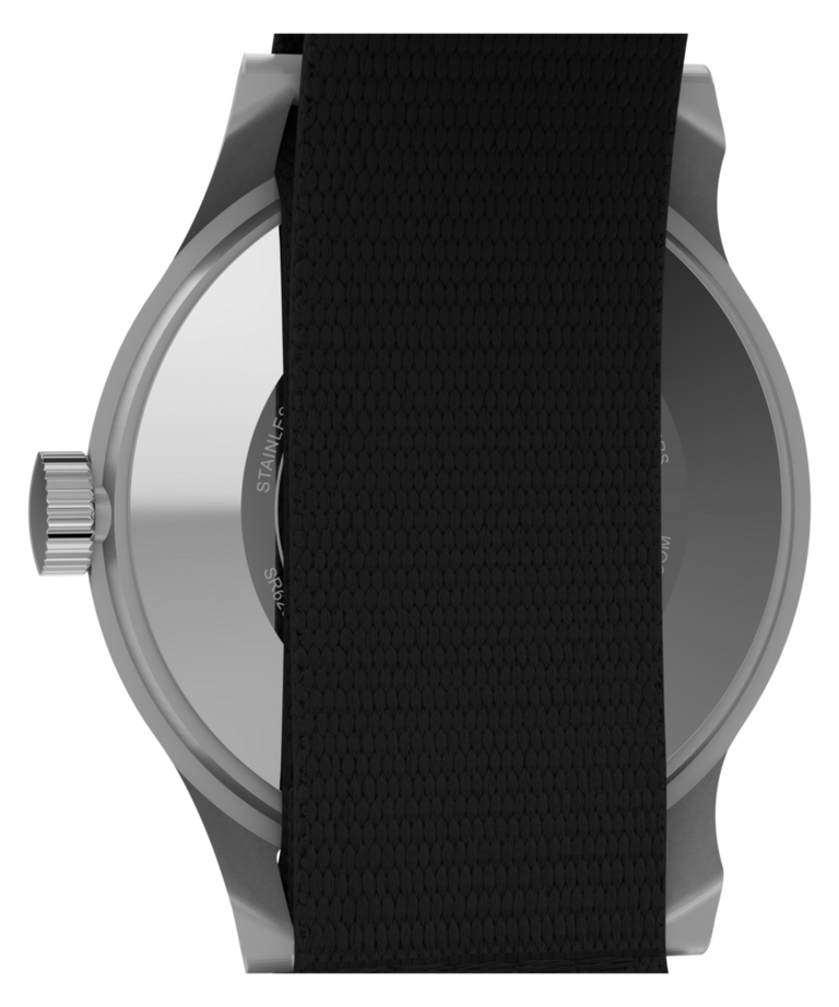 TW2Y85400 Peanuts® x Timex MK1® 36mm Fabric Strap Watch Caseback Image