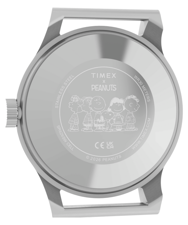 TW2Y85400 Peanuts® x Timex MK1® 36mm Fabric Strap Watch Indiglo On