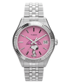 TW2Y85500 Peanuts® x Timex Legacy Snoopy Umbrella Stainless Steel Bracelet Watch   Primary Image