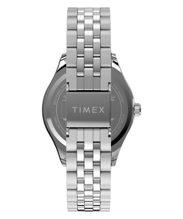 TW2Y85500 Peanuts® x Timex Legacy Snoopy Umbrella Stainless Steel Bracelet Watch   Strap Image