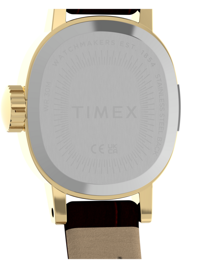 TW2Y87700 Cavatina® Mini 17mm Leather Strap Watch   Caseback Image