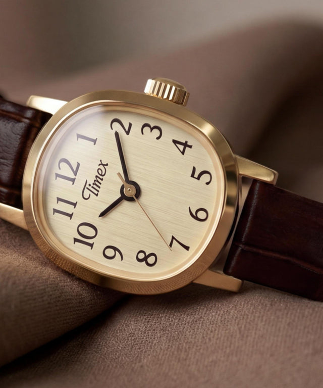TW2Y87700 Cavatina® Mini 17mm Leather Strap Watch   Campaign Key Silhouettes (Beauty shots) Image