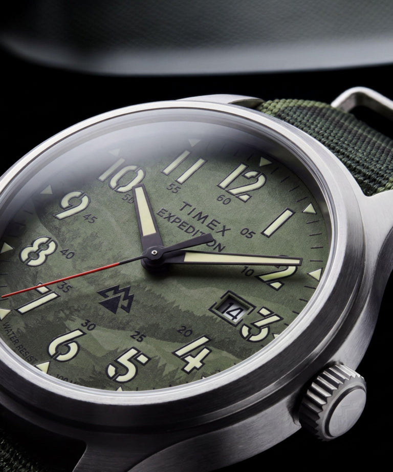 TW2Y89500 Expedition® Sierra 40mm Fabric Strap Watch Alt Beauty Shot 4