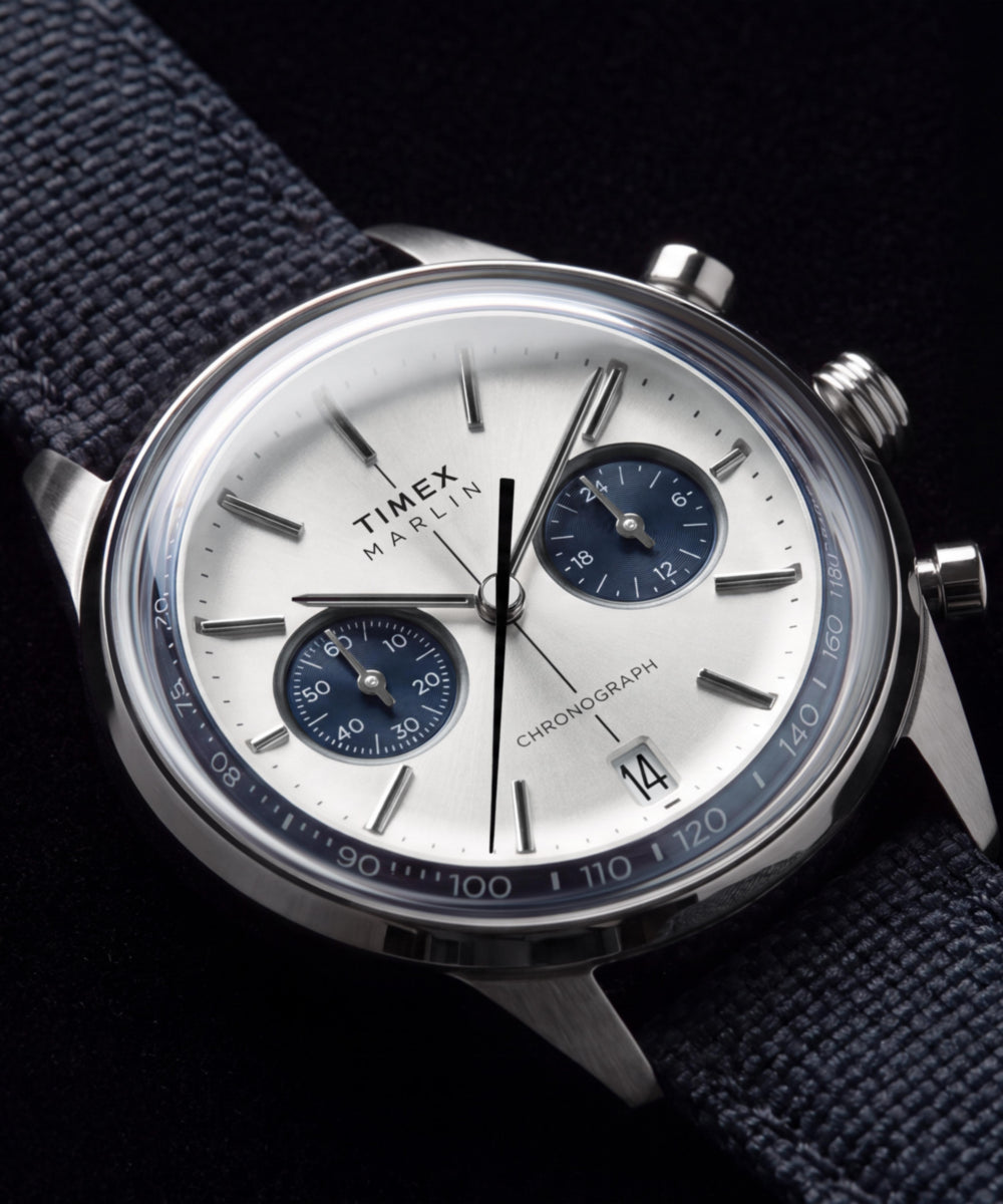 Marlin® Jet Chronograph 40mm Fabric Strap Watch - TW2Y89900 | Timex EU