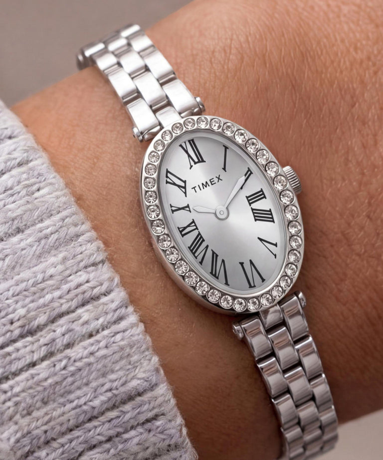 TW2Y90000 Cavatina® 19mm Stainless Steel Bracelet Watch  Primary Wrist Image