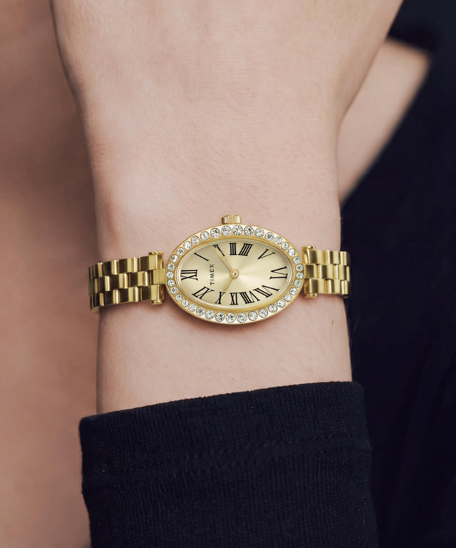 TW2Y90100 Cavatina® 19mm Stainless Steel Bracelet Watch Primary Wrist Image