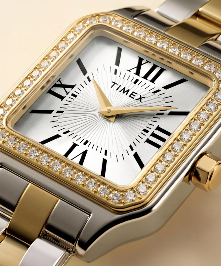 TW2Y90400 Addison 23mm Stainless Steel Bracelet Watch Alt Beauty Shot 4