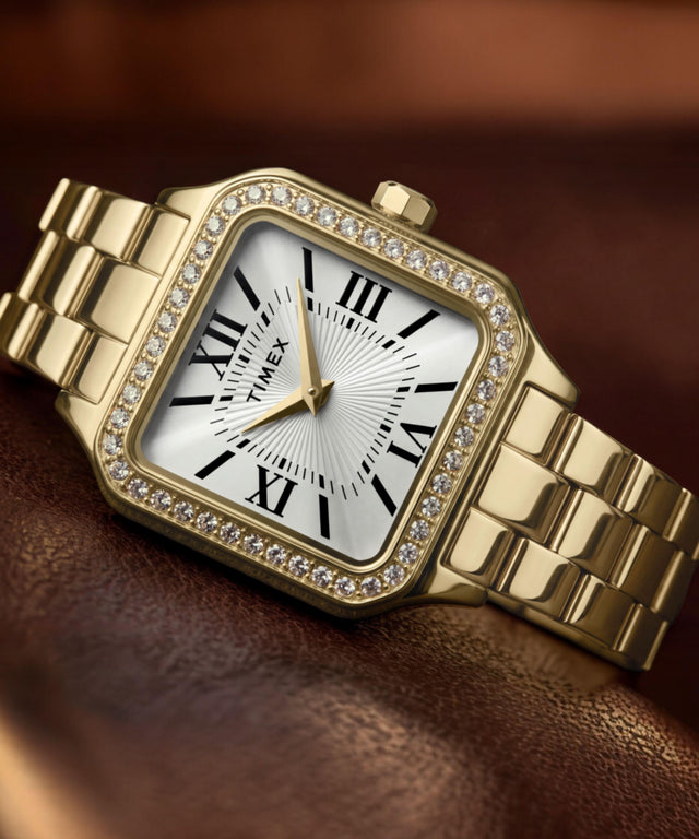 TW2Y90500 Addison 23mm Stainless Steel Bracelet Watch Alt Beauty Shot 4