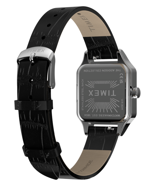 TW2Y90600 Addison 23mm Leather Strap Watch   Caseback with Attachment Image