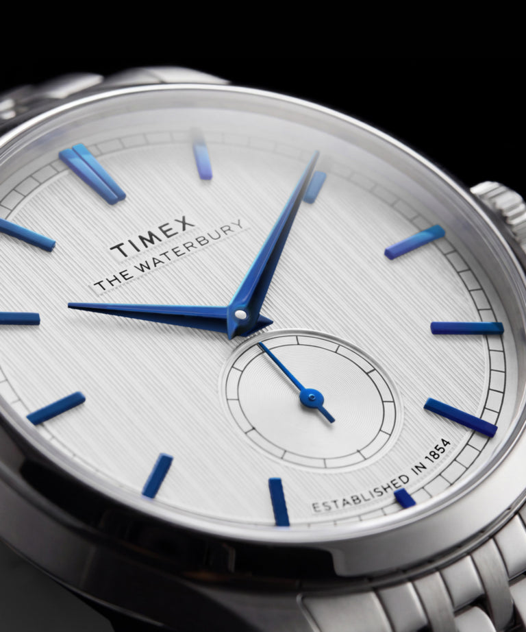 TW2Y91800 Waterbury Classic 39mm Stainless Steel Bracelet Watch Alt Beauty Shot 4
