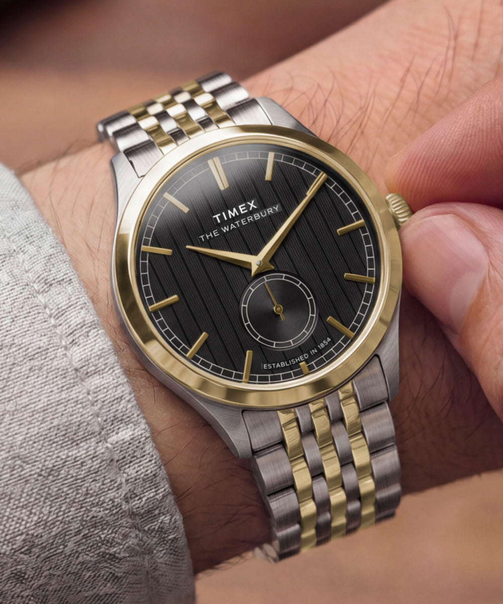 Waterbury Classic Sub-Second 39mm Stainless Steel Bracelet Watch