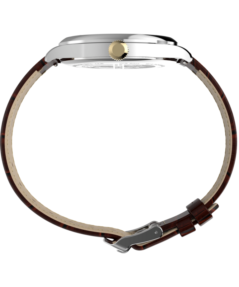 TW2Y92100 Waterbury Classic 39mm Leather Strap Watch Profile Image