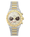 TW2Y92300 Q Timex Continental Chronograph 36mm Stainless Steel Bracelet Watch Primary Image