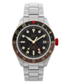 TW2Y93500 Waterbury Heritage Automatic GMT 41.5mm Stainless Steel Bracelet Watch Primary Image