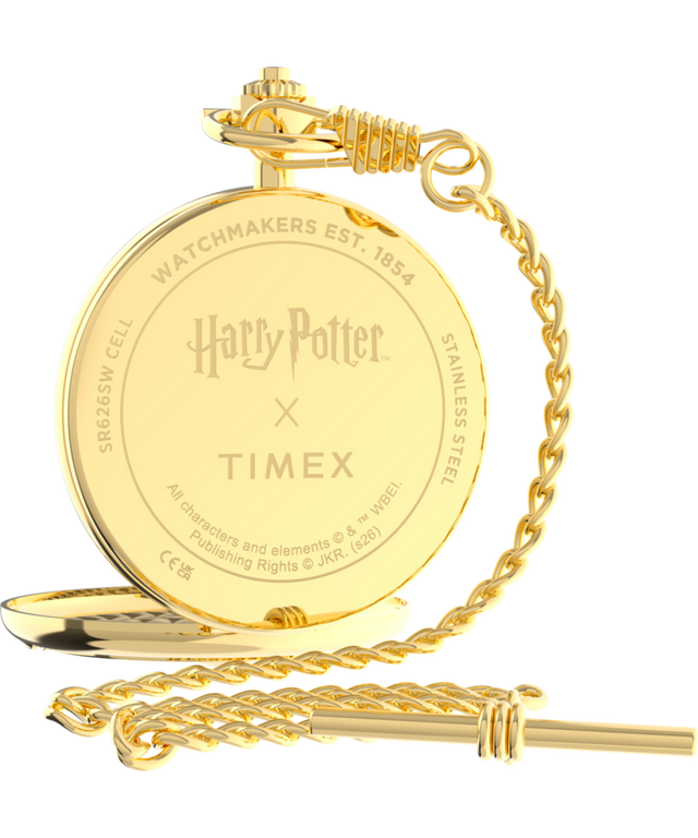 TW2Y99600 Harry Potter x Timex Time Turner 48.5mm Stainless Steel Pocket Watch Strap Image