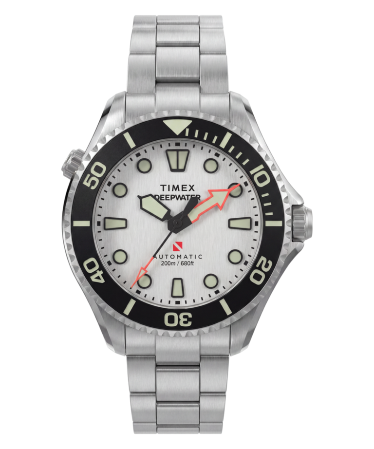 TW3A01600 Deepwater Meridian 200 HEV Automatic 44mm Stainless Steel Bracelet Watch Primary Image