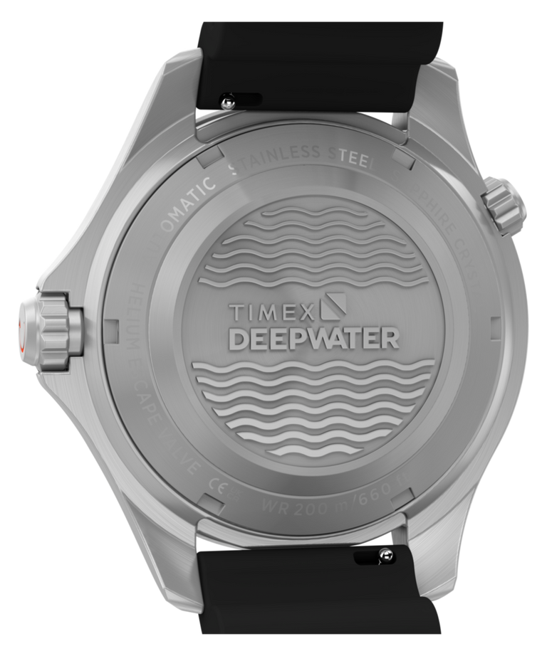 TW3A01700 Deepwater Meridian 200 HEV Automatic 44mm HNBR Synthetic Rubber Strap Watch Caseback Image