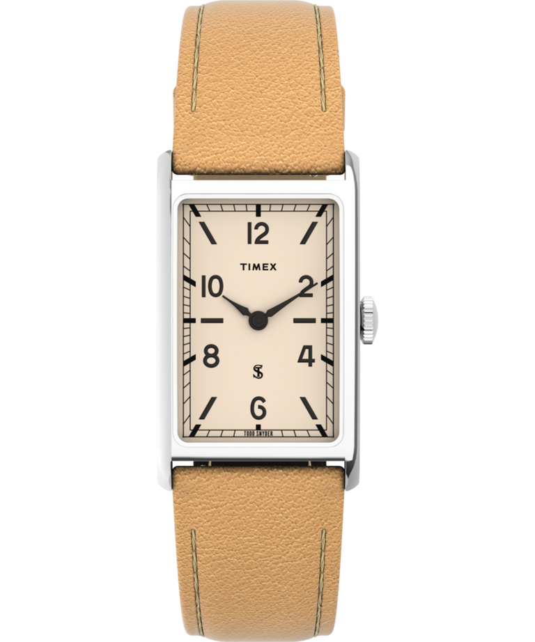 TW3A02500 Todd Snyder x Timex 1976 Lexington 21mm Leather Strap Watch Primary Image