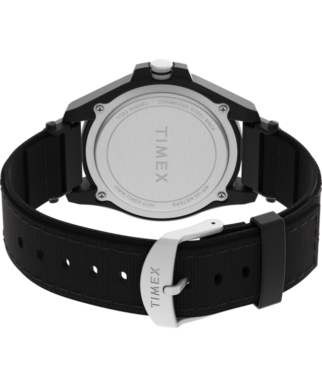 Expedition® Acadia Rugged 42mm Mixed Material Fabric Strap Watch Expedition® Acadia Rugged 42mm Mixed Material Fabric Strap Watch