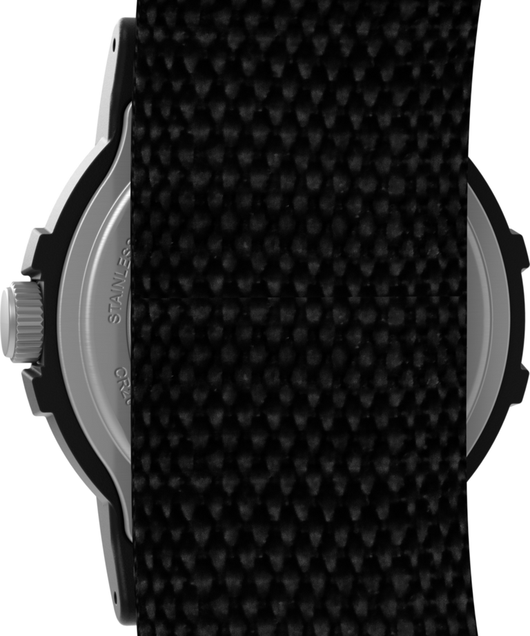 TW4B29100 Peanuts® x Timex Expedition® Beagle Scout Fast Wrap Strap Watch Caseback Image