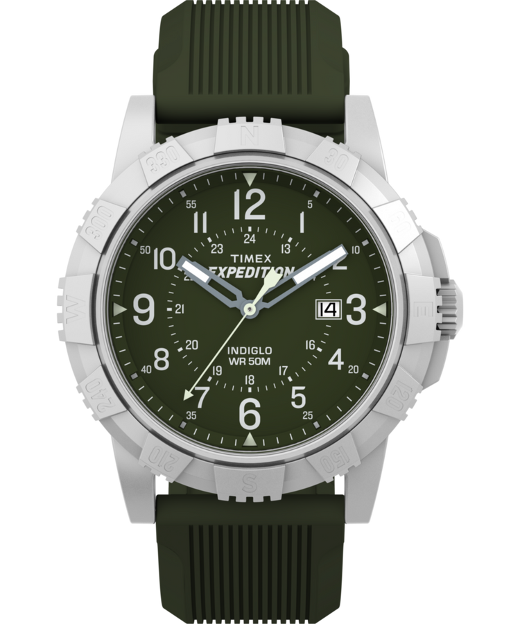 TW4B32100 Expedition Ridge 43mm Silicone Strap Watch Primary Image