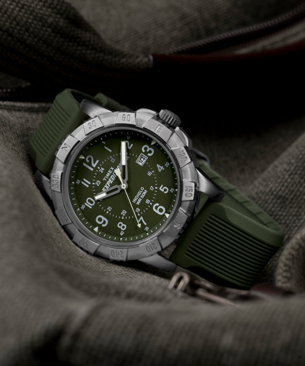 Expedition Ridge 43mm Silicone Strap Watch - TW4B32100 | Timex EU