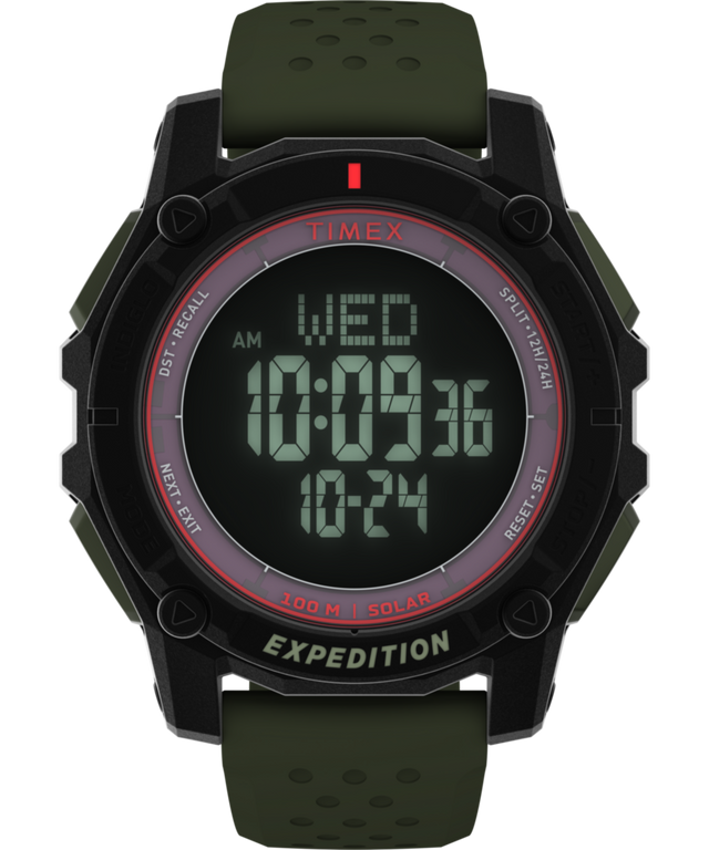 Expedition Ridge Solar 49mm Silicone Strap Watch - TW4B33700
