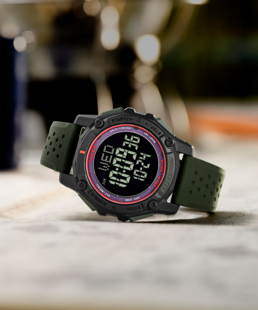 Expedition Ridge Solar 49mm Silicone Strap Watch - TW4B33700