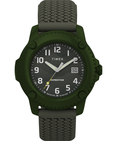 TW4B34700 Expedition® Timber 42mm Silicone Strap Watch  Primary Image